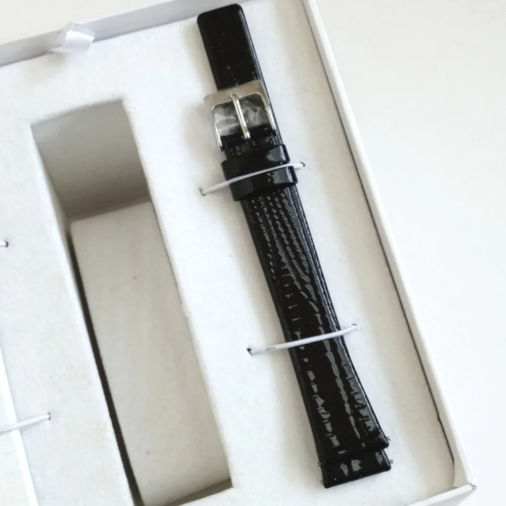 Set of Skagen Watch Wrist Bands / Watch Straps Black & White Set of 2 (Denmark) - Picture 4 of 16
